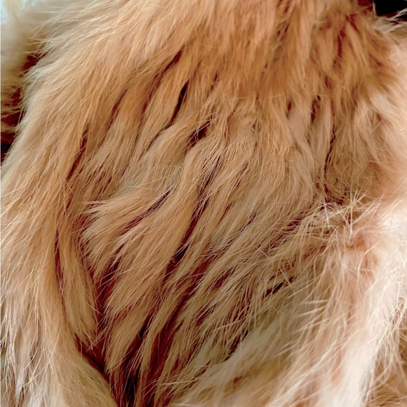 RABBIT SCARF AND MITTENS ATTACHED ITS A ONE TIME DESIGN STYLISH AND WARM 80”L - Picture 10 of 10